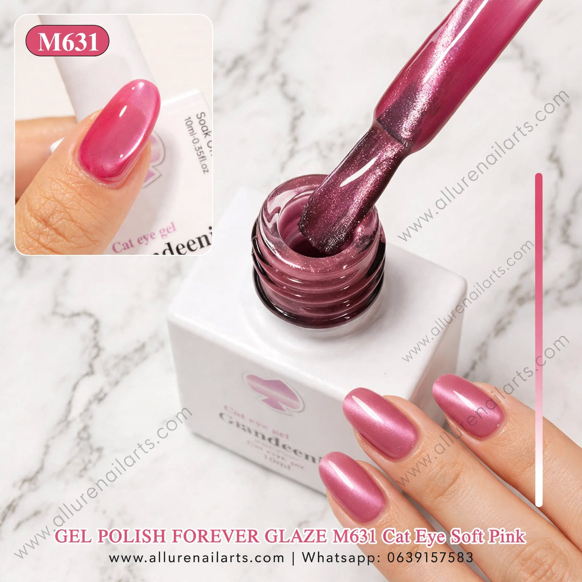 10ml Cat Eye Vendeeni Hema/TPO Free Gel Polish