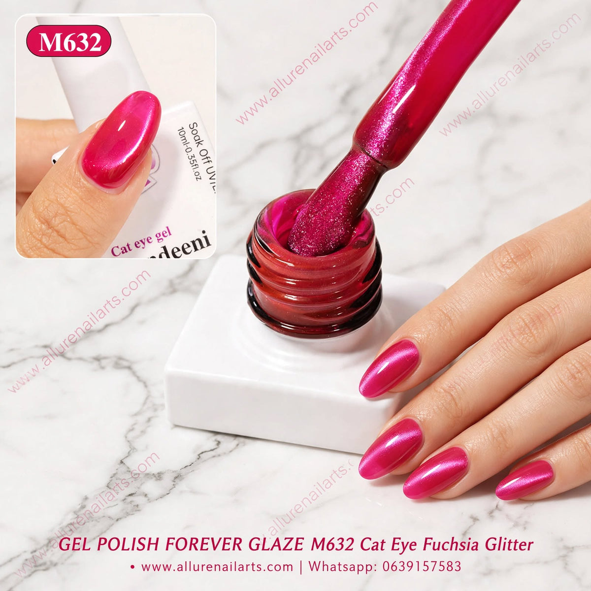 10ml Cat Eye Vendeeni Hema/TPO Free Gel Polish