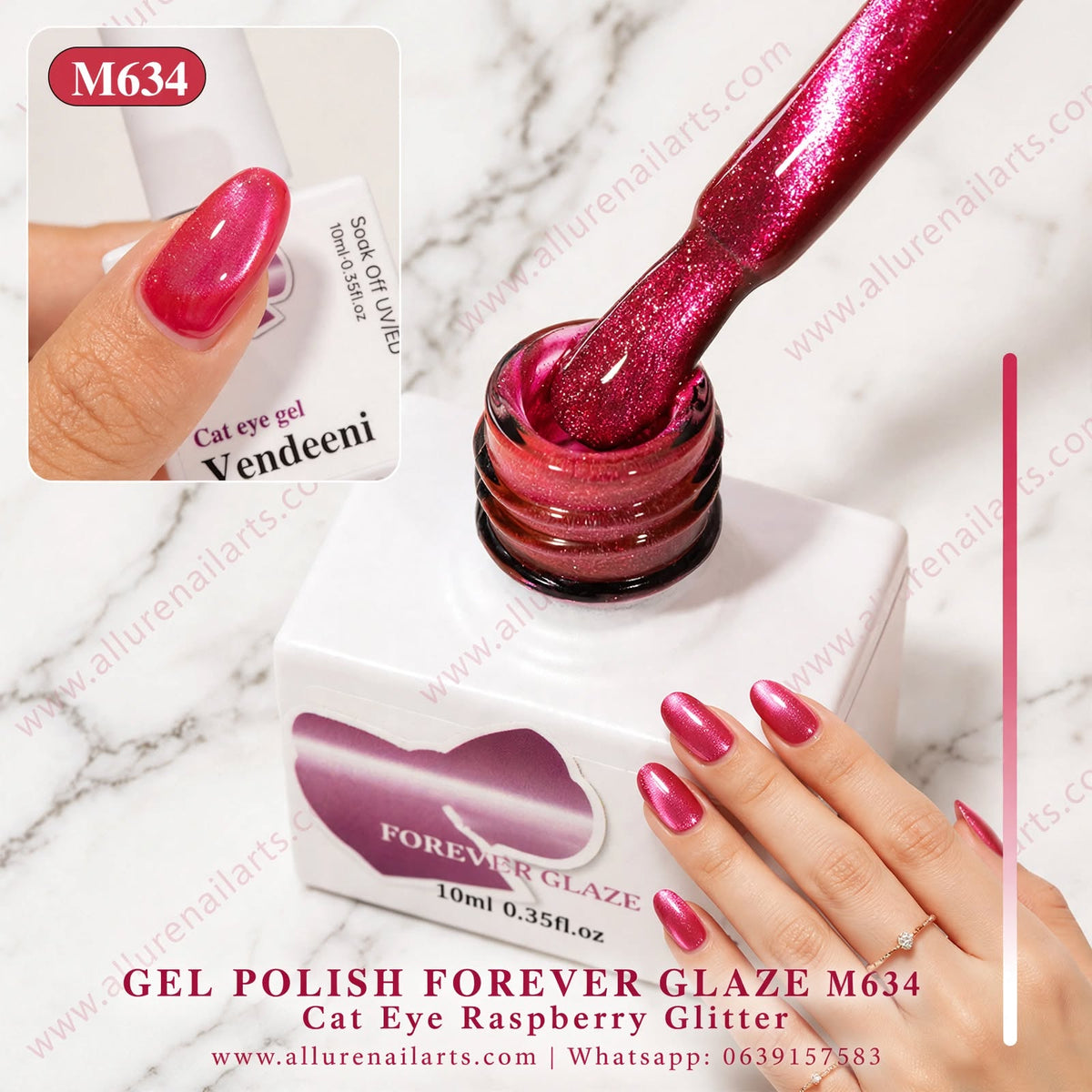 10ml Cat Eye Vendeeni Hema/TPO Free Gel Polish