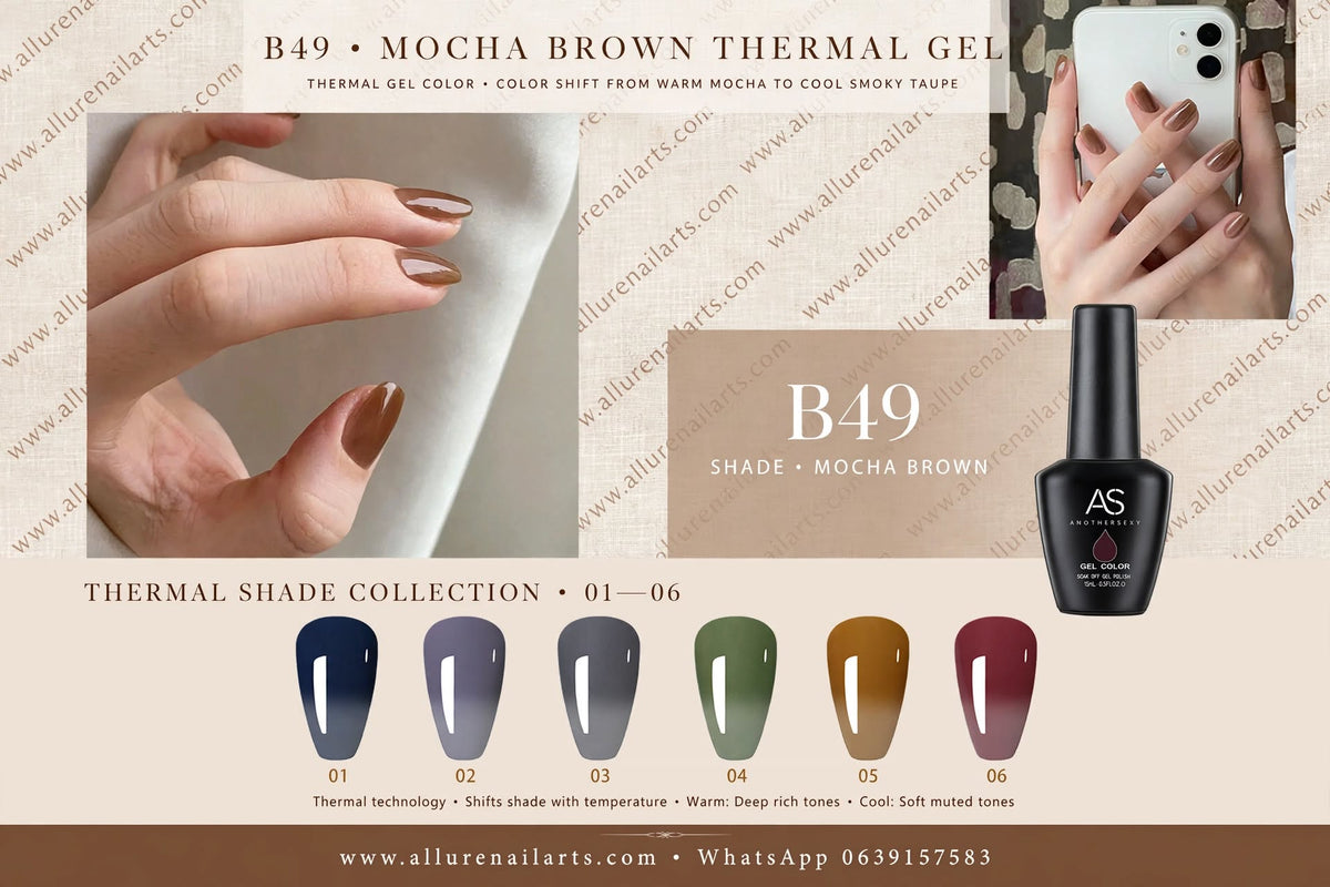 AS Gel Polish B49 Series 6pcs set