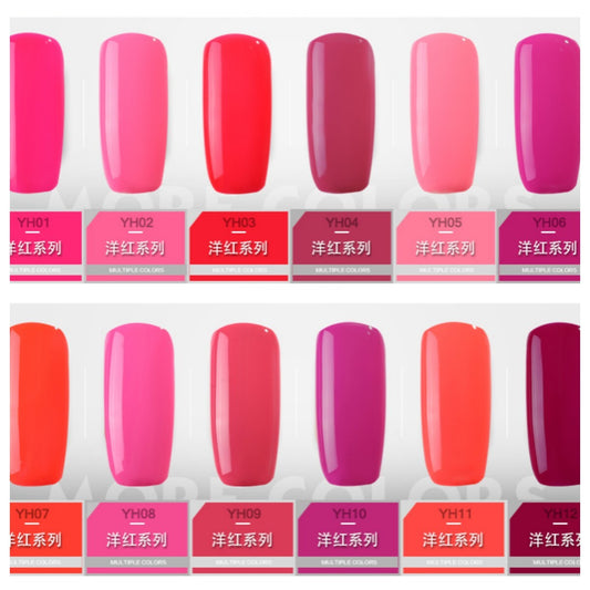 AS UV/LED Gel Polish 15ml - Pink Series