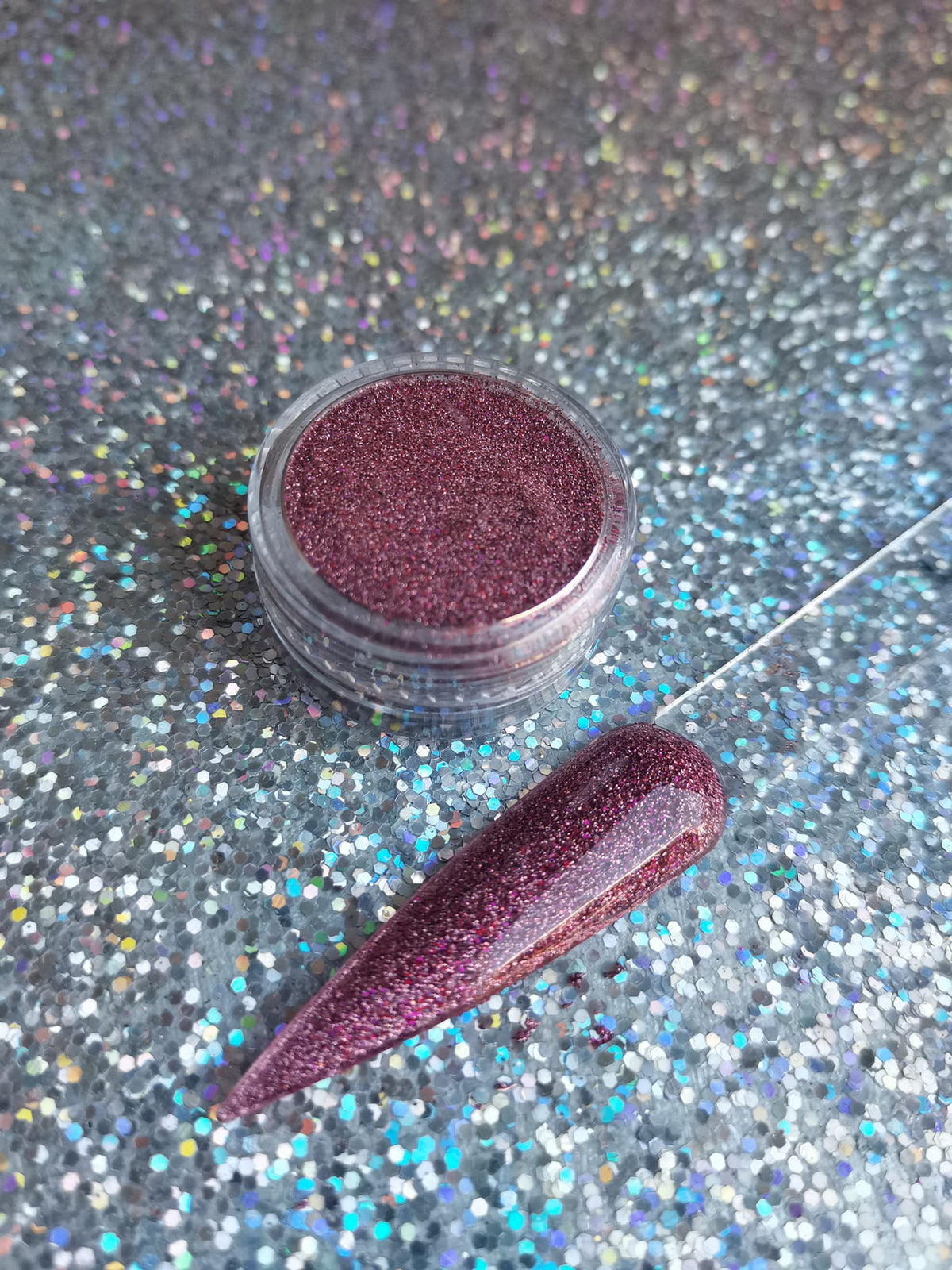 Halo Plum ultra fine glitter