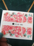 Flower Nail Decal