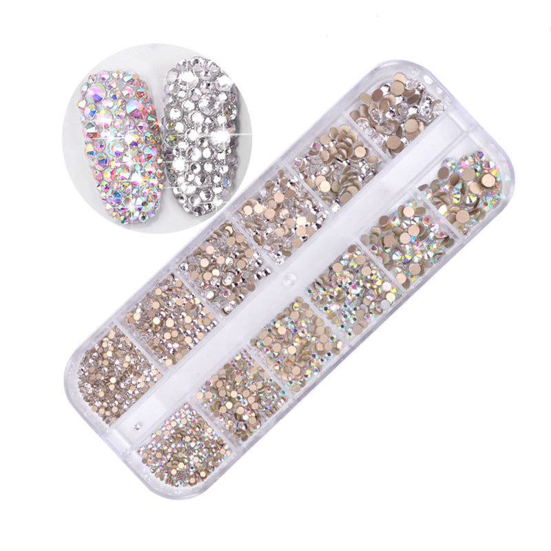 AB Crystal Nail Art Rhinestones Decoration