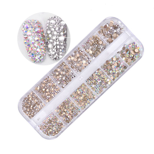 AB Crystal Nail Art Rhinestones Decoration