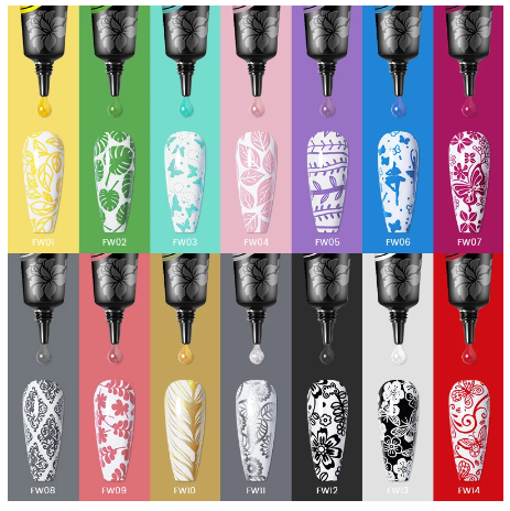 Born Pretty Stamping Gel FW08