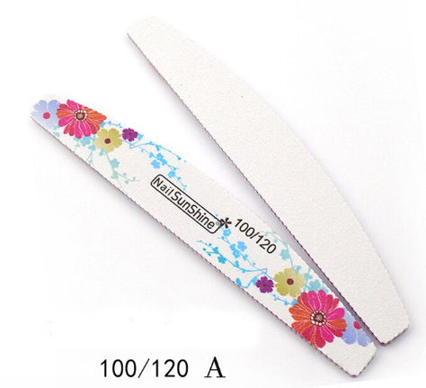 Nail Sunshine Flower Halfmoon Thick Nail File