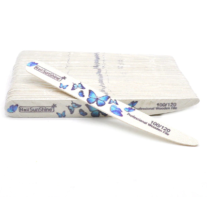 Nail Sunshine Flower Thin Nail File