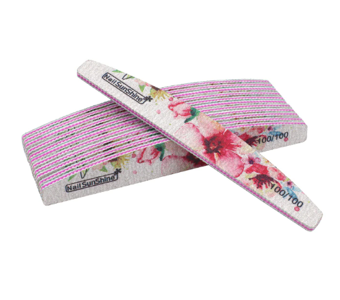 Nail Sunshine Flower Halfmoon Thick Nail File