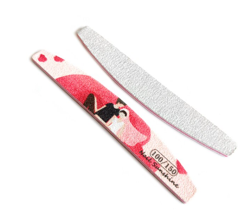 Nail Sunshine Valentine Halfmoon Thick Nail File