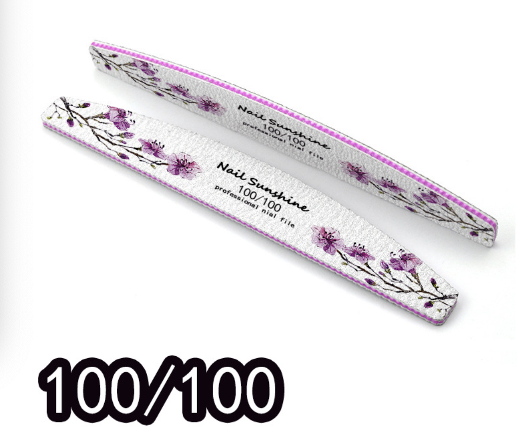 Nail Sunshine Cherry Blossom Halfmoon Thick Nail File