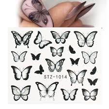 Butterfly Nail Decal