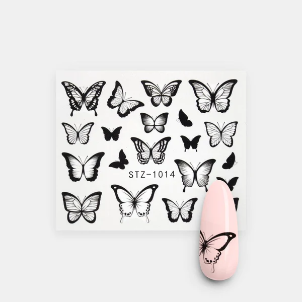 Butterfly Nail Decal