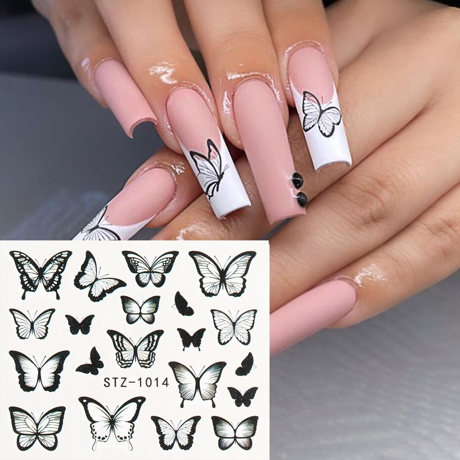 Butterfly Nail Decal