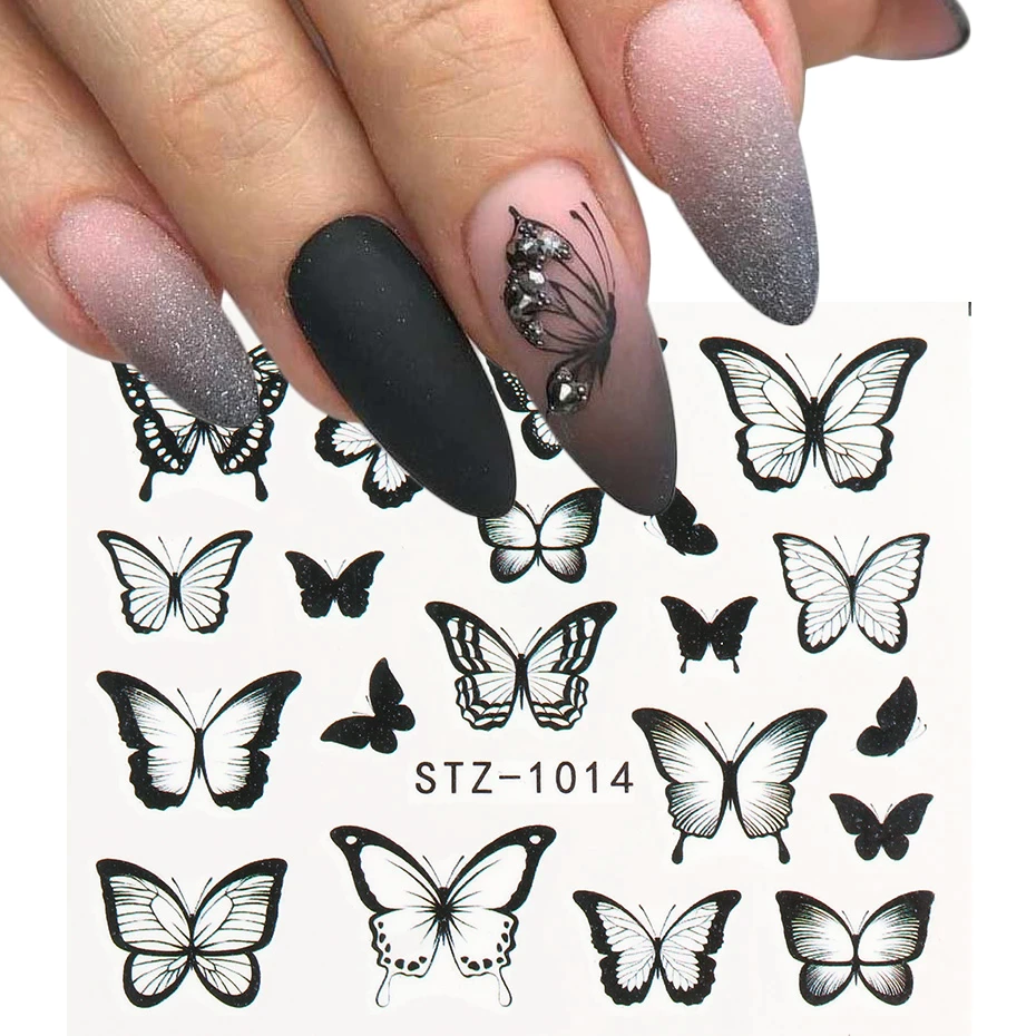 Butterfly Nail Decal