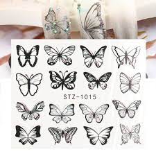 Butterfly Nail Decal