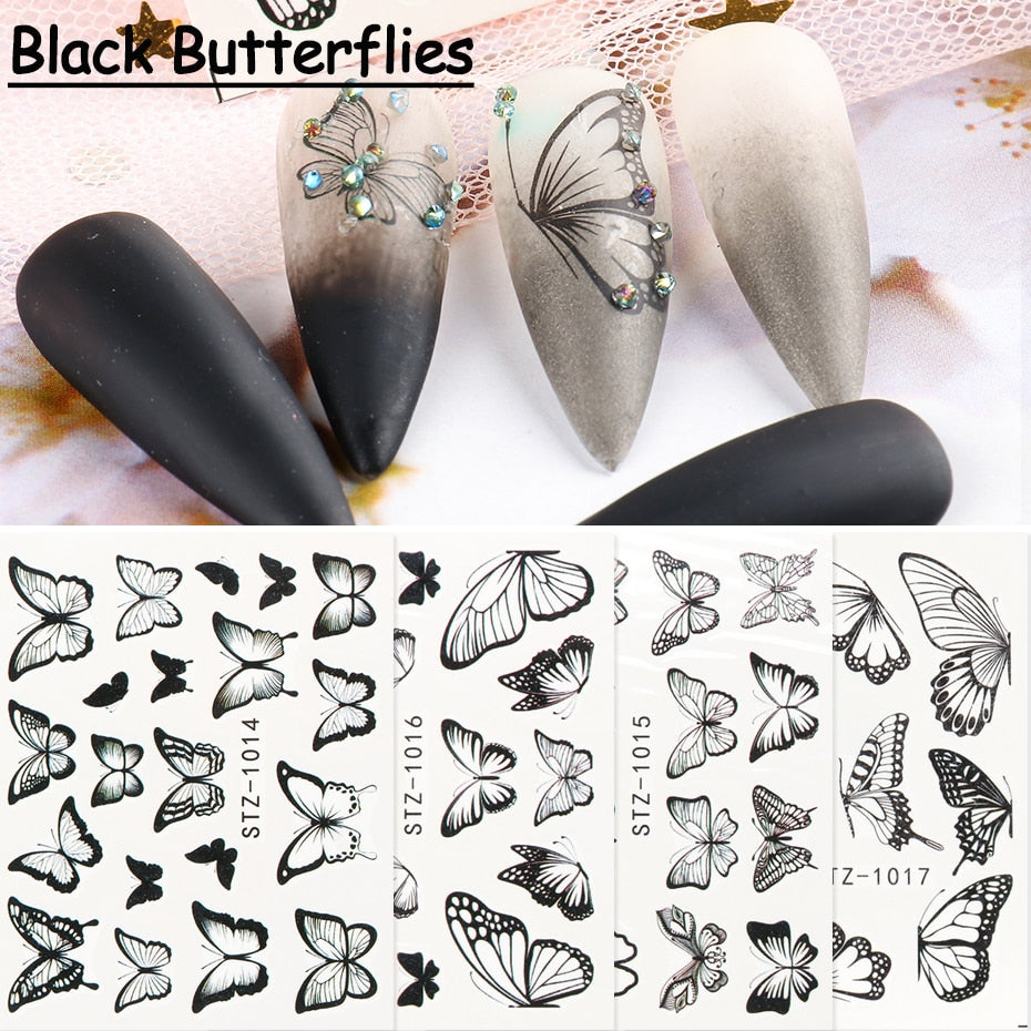 Butterfly Nail Decal