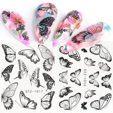 Butterfly Nail Decal