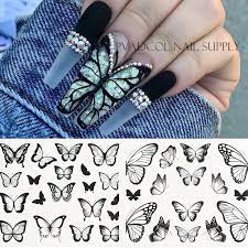 Butterfly Nail Decal