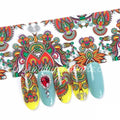 Paisley Mandala Bohemian Foil Nail Transfer