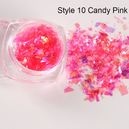 Mylar Nail Art Shards
