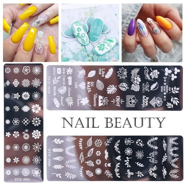 STZN07 Dream catcher Feather Stamping Plate