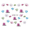 Flower Nail Decal