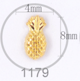 Tropical Summer Rhinestones Charms Nail Art Decoration