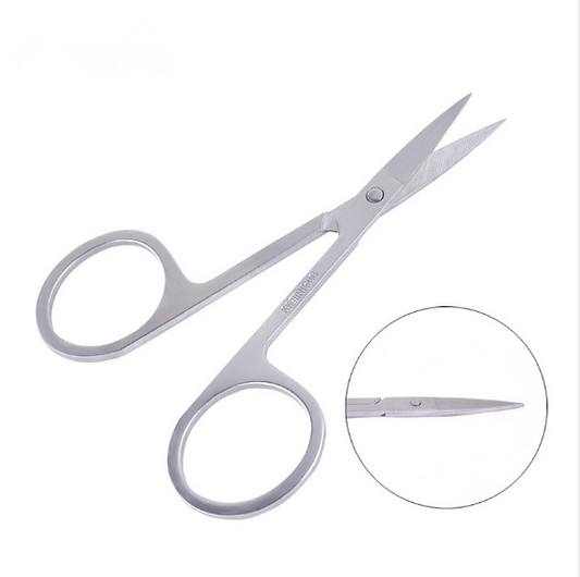 Manicure For Nails Eyebrow Eyelash Cuticle Scissors