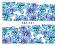 Flower Nail Decal