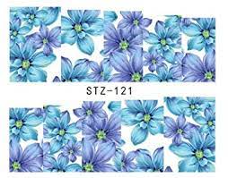 Flower Nail Decal