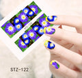 Flower Nail Decal