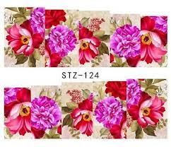 Flower Nail Decal