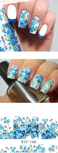 Flower Nail Decal