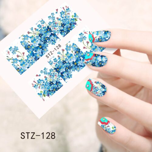 Flower Nail Decal
