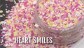 Heart Smiles Matt Glitter