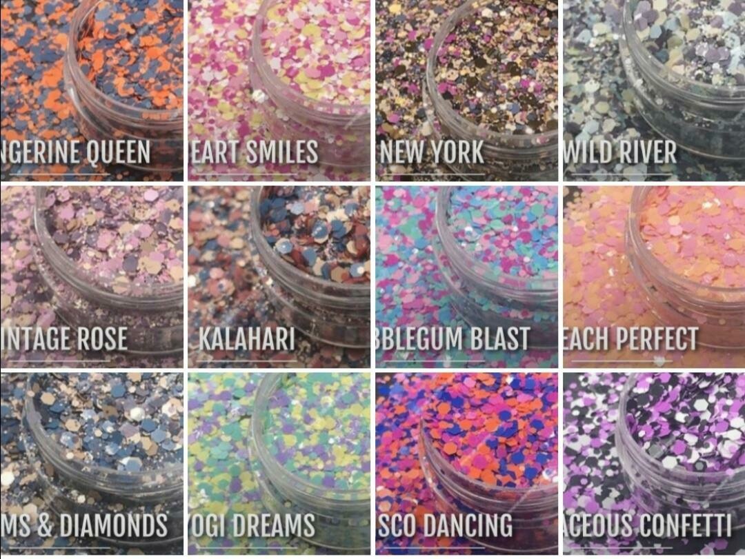 Denim and Diamonds Matt Glitter