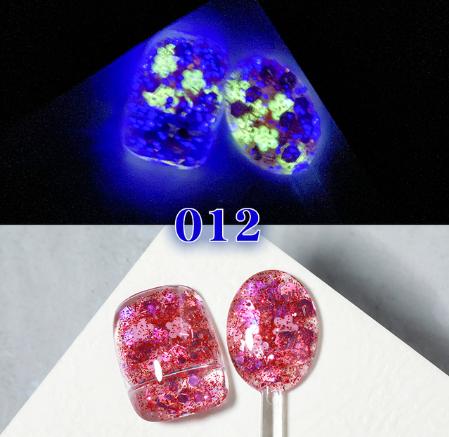 Glow in the dark Glitter Gel 10g