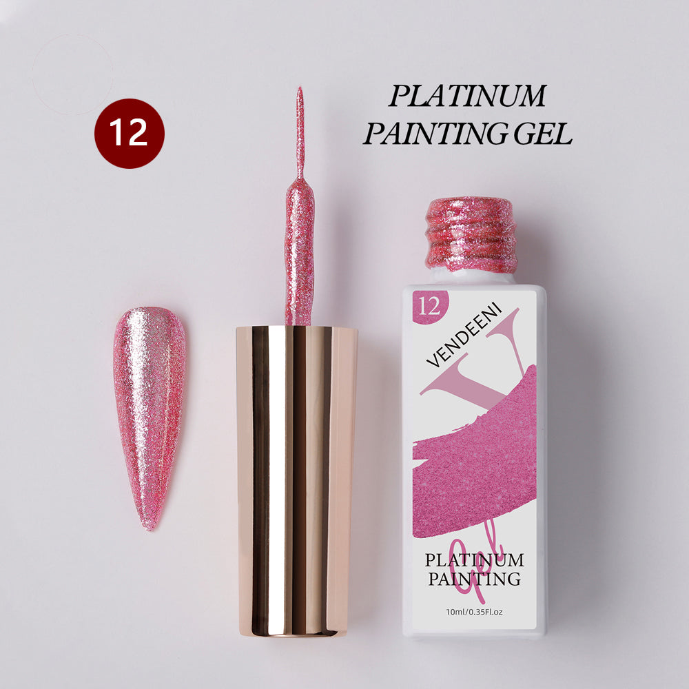 Vendeeni Platinum Liner Gel Polish 10ml