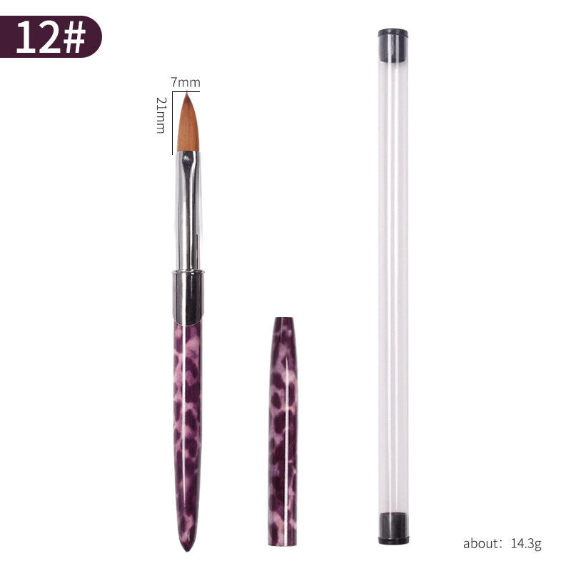 Marble Acrylic Brush 5pcs Set