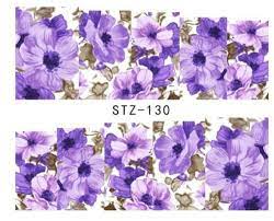 Flower Nail Decal