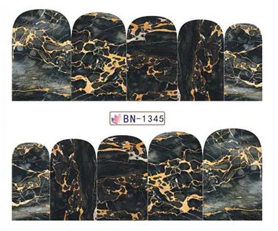 Marble Nail Art Decal BN1345