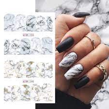 Marble Nail Art Decal BN1346