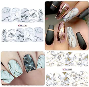 Marble Nail Art Decal BN1346