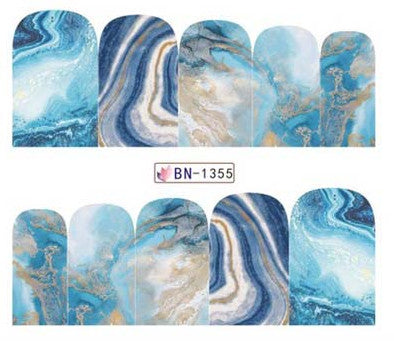 Marble Nail Art Decal BN1355