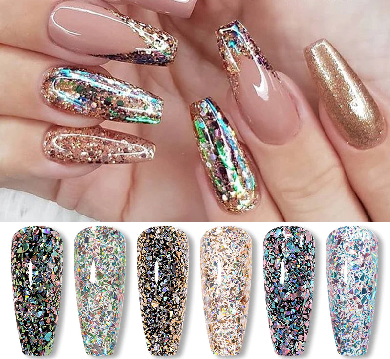 Born Pretty Flakes Glitter Chrome
