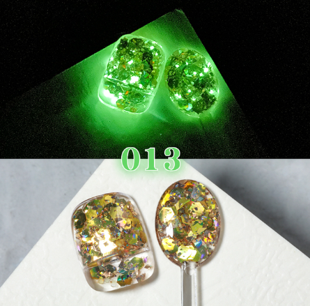 Glow in the dark Glitter Gel 10g