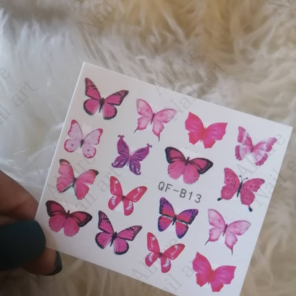 Butterfly Nail Decal