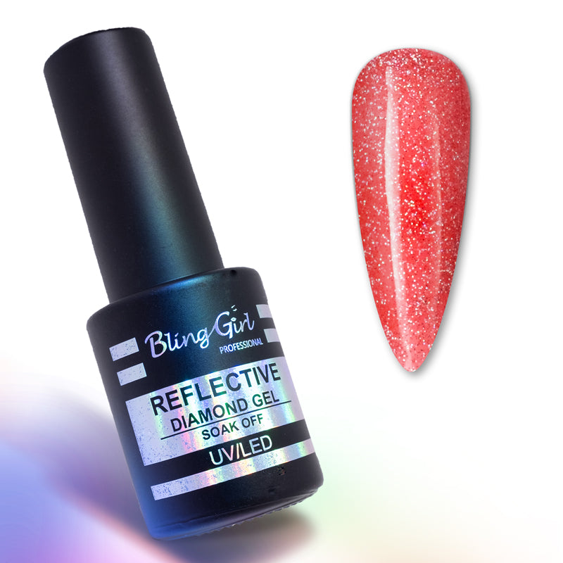 Bling Girl Reflective Diamond Gel No 13 Soak Off UVLED 10ml