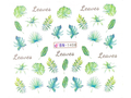 Flower Nail Decal